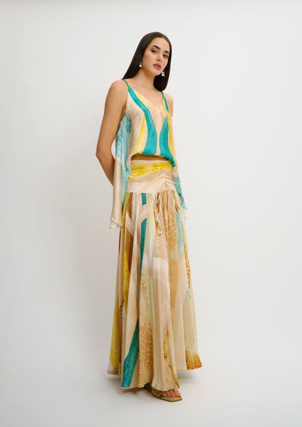 Basquine Maxi Skirt 54S