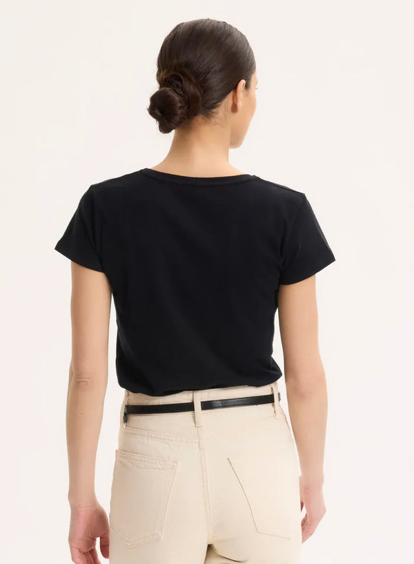 Majestic Soft Touch Short Sleeve V Neck by Majestic Filature from Marina St Barth