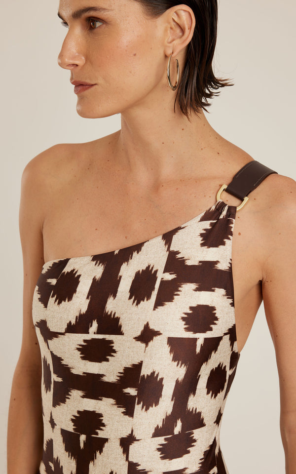 Lenny Detailed Shoulder One Piece by Lenny Niemeyer from Marina St Barth