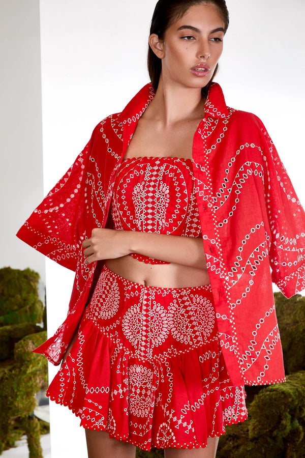 Charo Ruiz Short Skirt Marli by Charo Ruiz from Marina St Barth