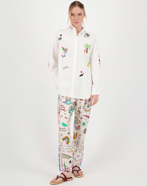 Me369 Madison Oversized Shirt by Me 369 from Marina St Barth