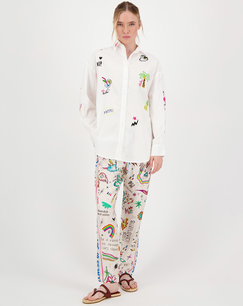 Me369 Madison Oversized Shirt by Me 369 from Marina St Barth