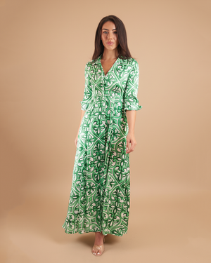 Shirt Dress Silk