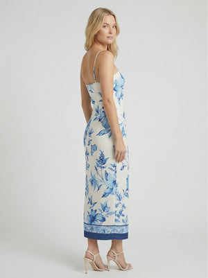 Milo Strapless Midi Dress by Rococo & Sand from Marina St Barth