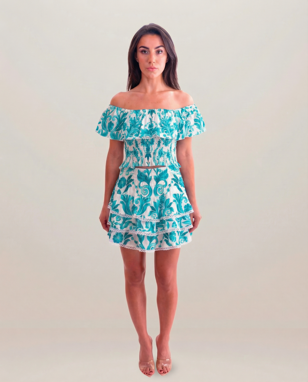 Positano Top Volant by Luisa Positano from Marina St Barth