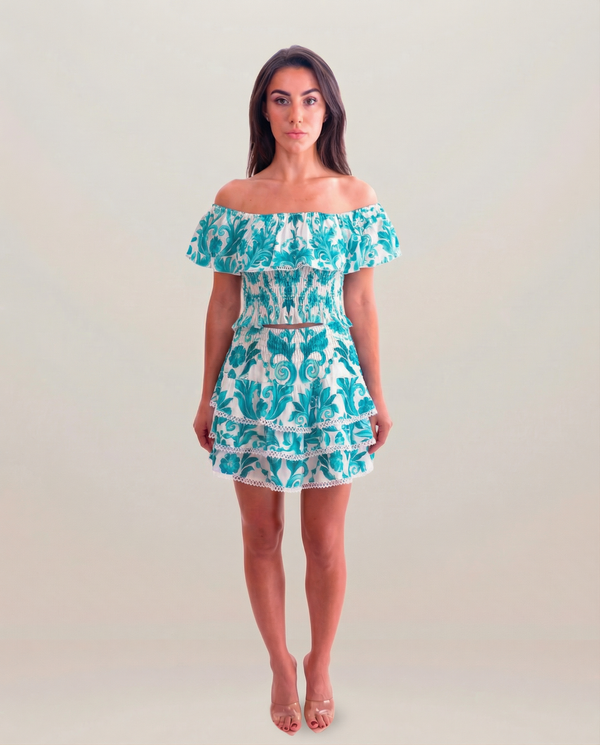 Positano Top Volant by Luisa Positano from Marina St Barth