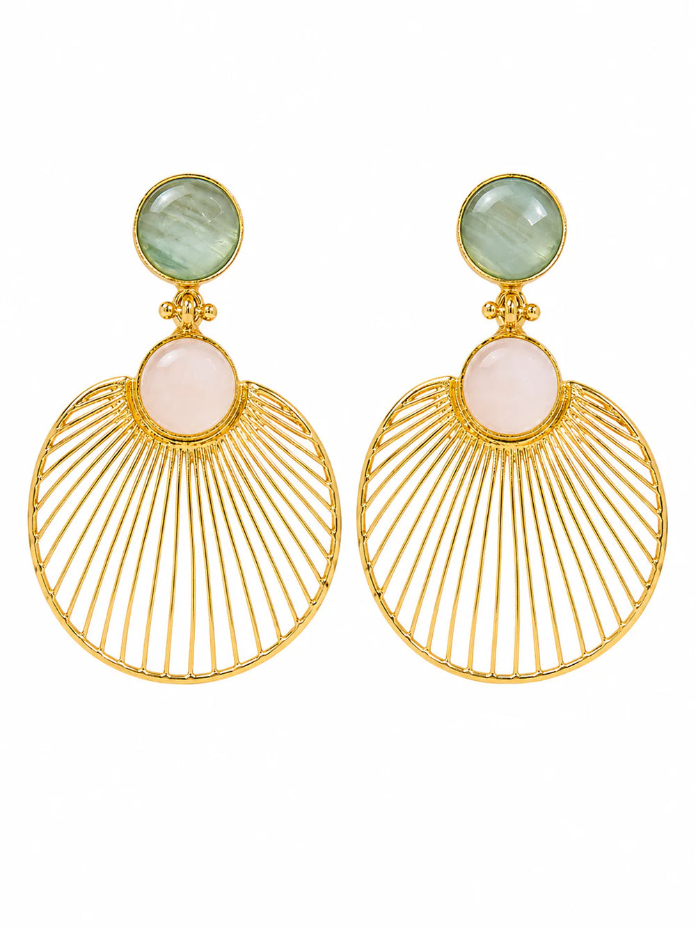 Montecarlo Fan Earrings