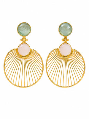 Montecarlo Fan Earrings