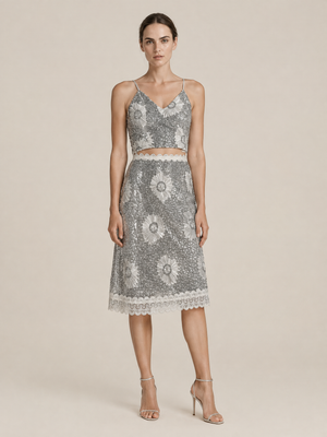 Moonflower Midi Skirt