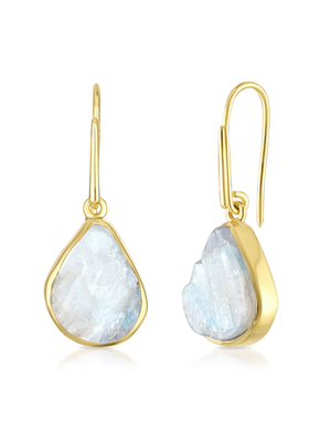 Lassanai Moonstone Teardrop Earrings by Lassanai from Marina St Barth