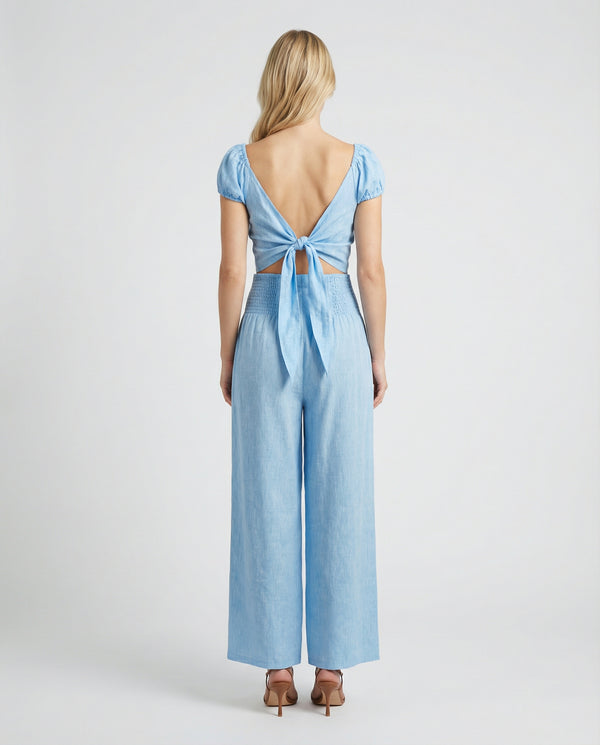 Bolero Susy Palloncino Linen Top