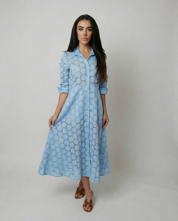 Shirt Dress Midi Antibes by Marina St Barth from Marina St Barth