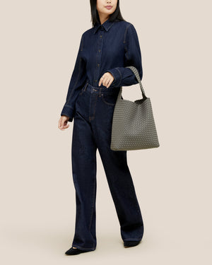 Naghedi Nomad Medium Hobo Bag by Naghedi from Marina St Barth