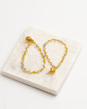 Gas Bijoux Nympheas earrings by Gas Bijoux from Marina St Barth