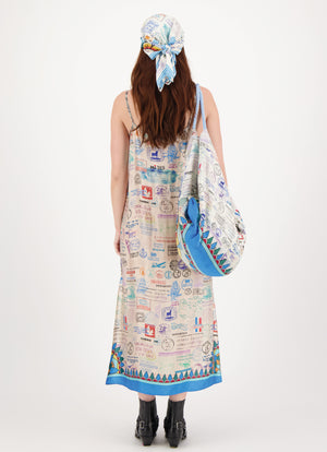 Olivia Snake Camisole Dress by Me 369 from Marina St Barth