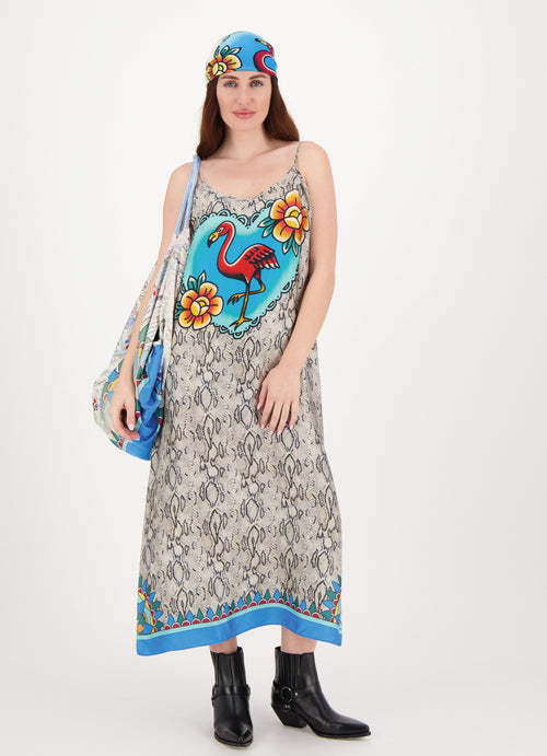 Olivia Snake Camisole Dress by Me 369 from Marina St Barth