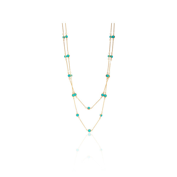 Sylvia Toledano Pendant Candies Turquoise by Sylvia Toledano from Marina St Barth