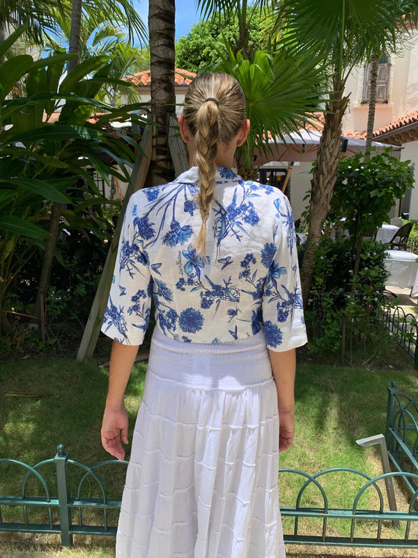 Positano Tania Linen Shirt by Luisa Positano from Marina St Barth