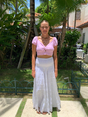 Bolero Susy Palloncino Linen Top by Marina St Barth from Marina St Barth