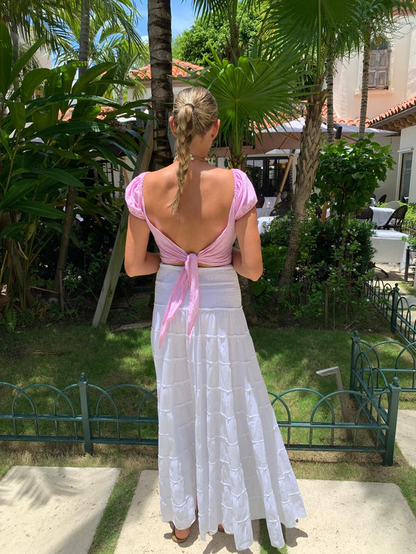 Bolero Susy Palloncino Linen Top by Marina St Barth from Marina St Barth