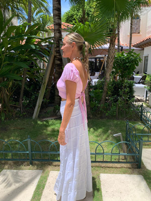 Bolero Susy Palloncino Linen Top by Marina St Barth from Marina St Barth