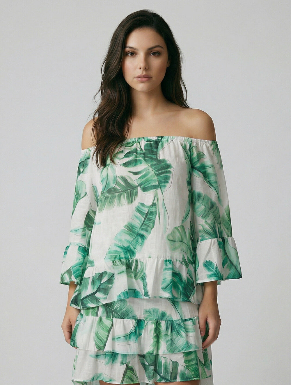 Bolero El Scollo Linen Top by Marina St Barth from Marina St Barth