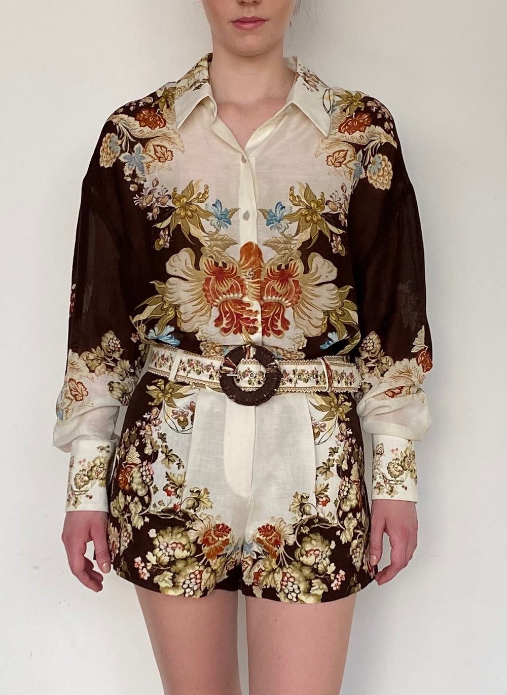 Hemant & Nandita Rohi Short with Belt by Hemant & Nandita from Marina St Barth