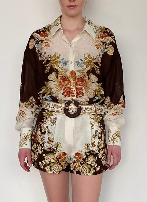 Hemant & Nandita Rohi Short with Belt by Hemant & Nandita from Marina St Barth