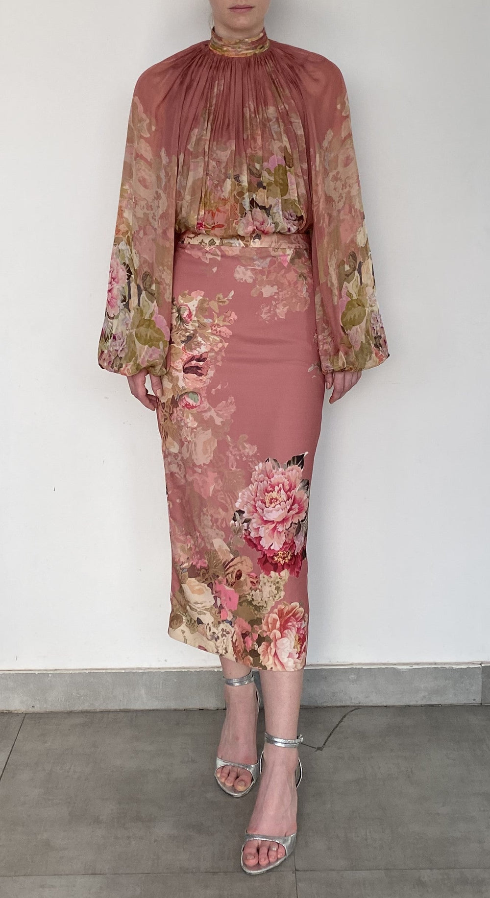 Hemant & Nandita Sama Midi Skirt by Hemant & Nandita from Marina St Barth