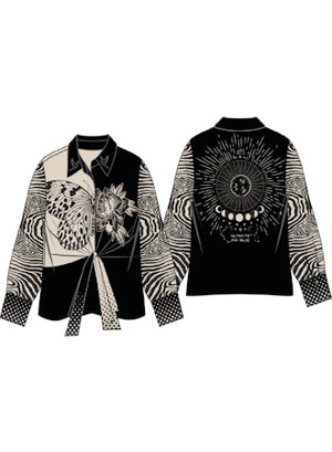 Reyna Black Magic Tie Waist Shirt by Me 369 from Marina St Barth