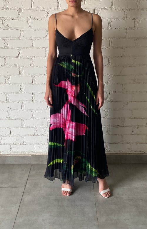 Rococo Quin Pleated Dress by Rococo & Sand from Marina St Barth