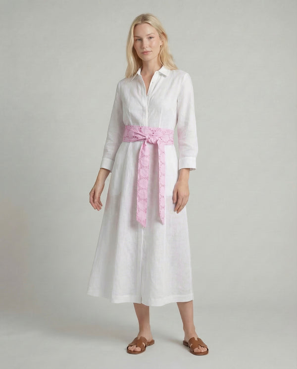 Eyelet Linen Belt by Marina St Barth from Marina St Barth