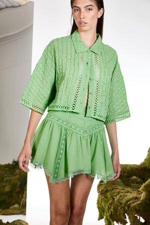 Charo Ruiz Short Skirt Hibis by Charo Ruiz from Marina St Barth