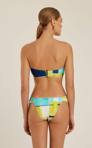Lenny Niemeyer Bikini Side Ruched Geo by Lenny Niemeyer from Marina St Barth