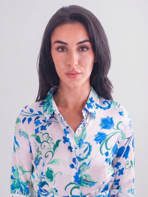 Shirt Dress Silk