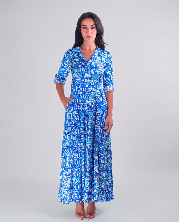 Shirt Dress Silk