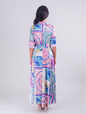 Shirt Dress Silk
