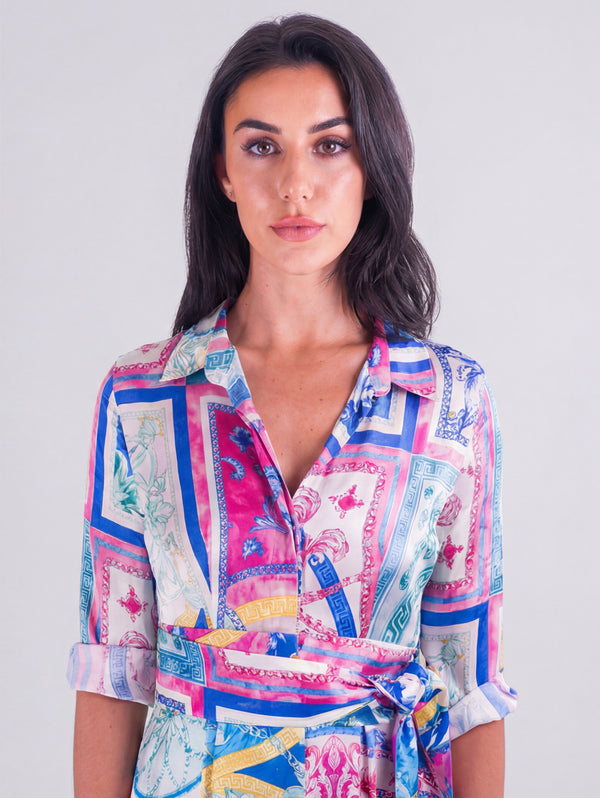 Shirt Dress Silk