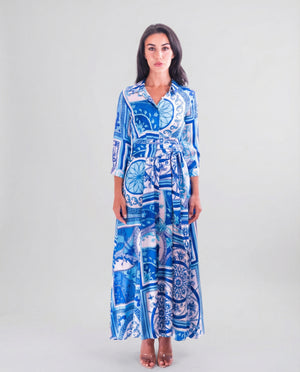 Shirt Dress Silk
