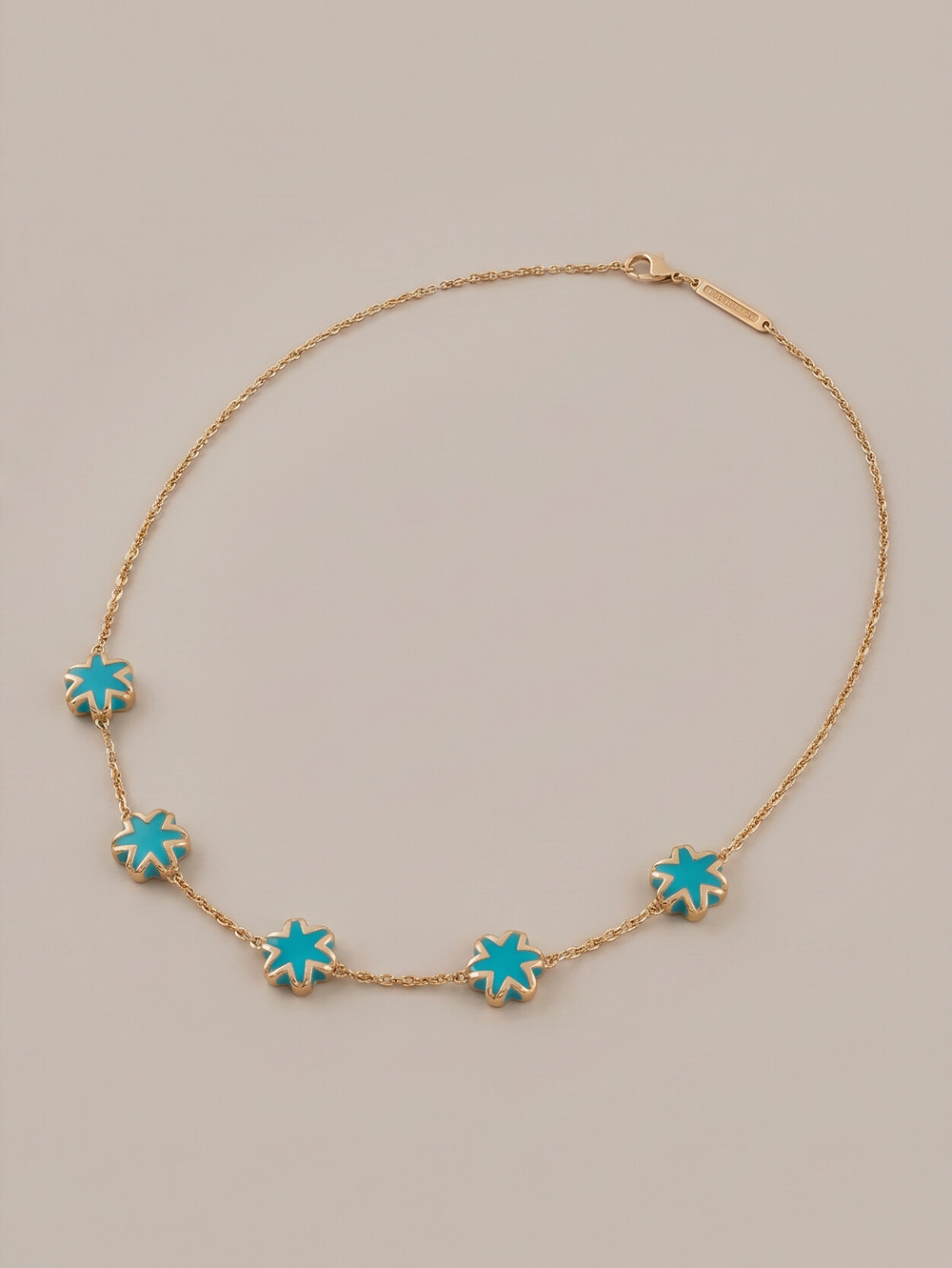 Skaska Starbust Turquoise Necklace