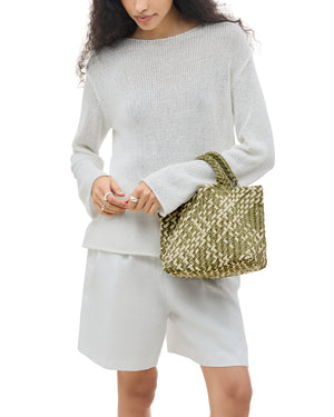 St Barth Small Tote Double Weave