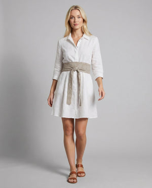 Eyelet Linen Belt by Marina St Barth from Marina St Barth
