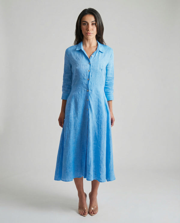 Shirt Dress Midi Antibes by Marina St Barth from Marina St Barth