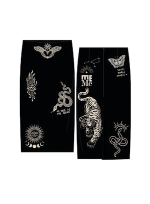 Valery Black Magic Slim Skirt by Me 369 from Marina St Barth