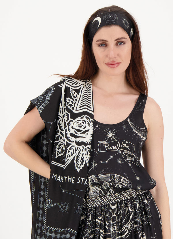 Vida Black Magic Tank Top by Me 369 from Marina St Barth