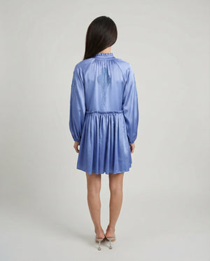 Vanita Rosa Short Dress Praia Silk