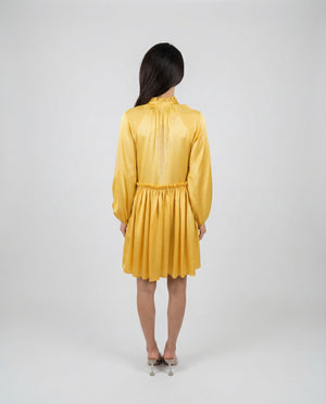 Vanita Rosa Short Dress Praia Silk