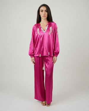 Vanita Rosa Blouse Pivoine