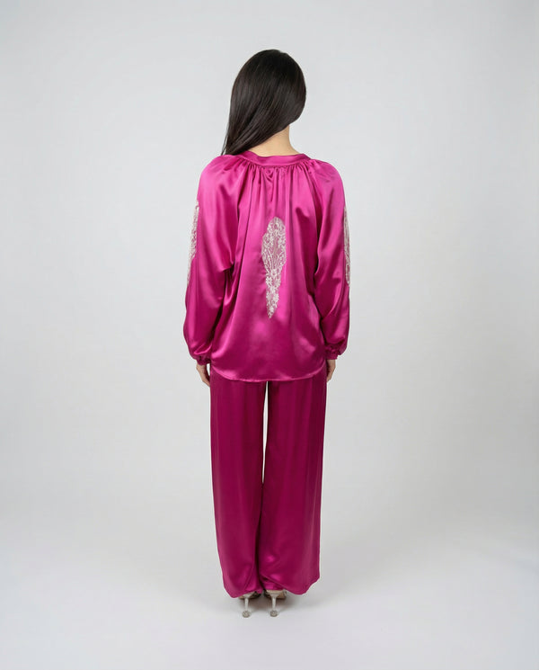 Vanita Rosa Blouse Pivoine