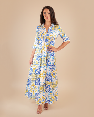 Shirt Dress Silk
